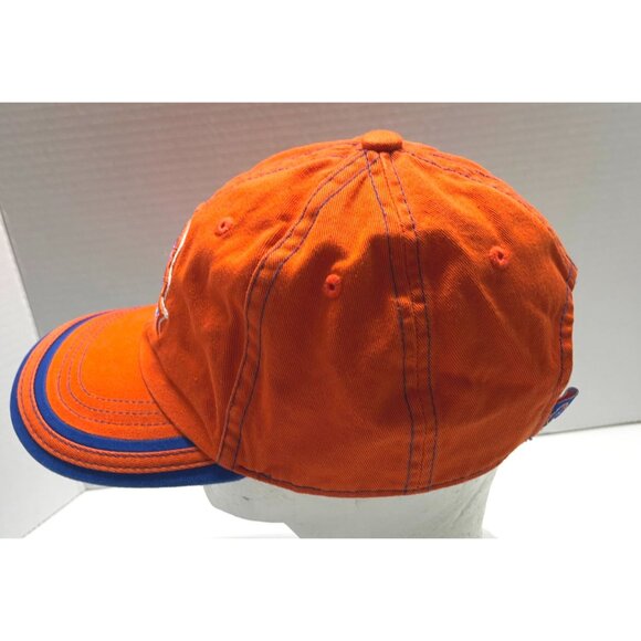 Boise State Broncos Strapback Hat Two Tone BSU Cap Blue Orange College Football - Picture 7 of 8